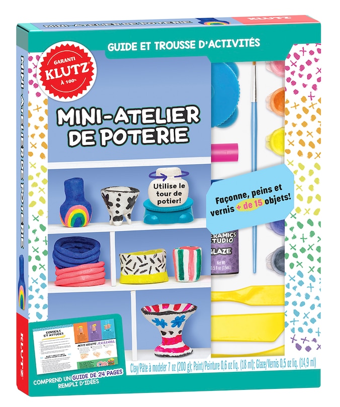 Couverture_Klutz : Mini-atelier de poterie