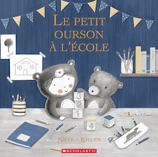 Couverture_Le petit ourson à l’école