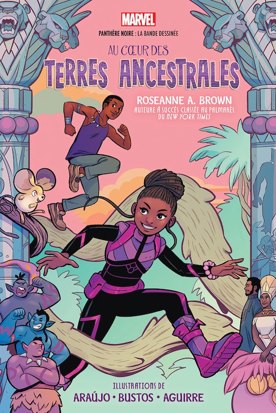 Front cover_Marvel : Panthère noire : La bande dessinée : Shuri et T’Challa : Au coeur des terres ancestrales