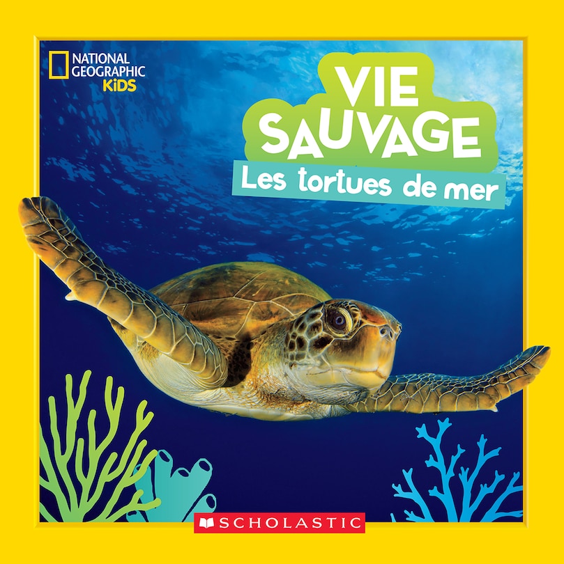 Front cover_National Geographic Kids : Vie sauvage : Les tortues de mer