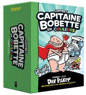 Couverture_Coffret Capitaine Bobette en couleurs : Tomes 1 à 5