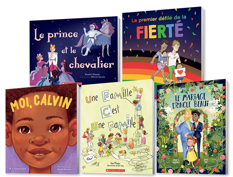 Front cover_Célébrons la voix des communautés LGBTQIA2S+ : livres pour les enfants de 4 à 8 ans (Exclusivité Indigo)