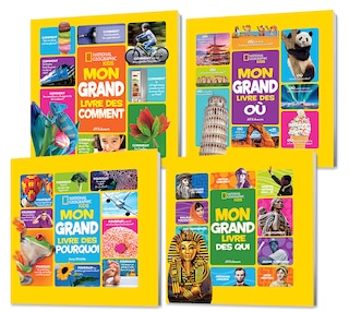 Front cover_Ensemble 1 National Geographic Kids : Mon grand livre : pour les enfants de 4 à 8 ans (Exclusivité Indigo)
