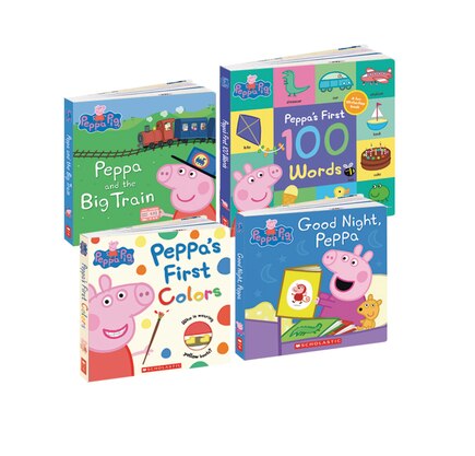 Peppa Pig First Concepts Exclusive Board Book Collection