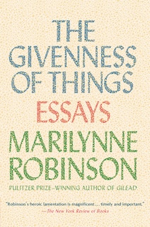 Front cover_The Givenness Of Things