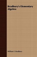 Front cover_Bradbury's Elementary Algebra