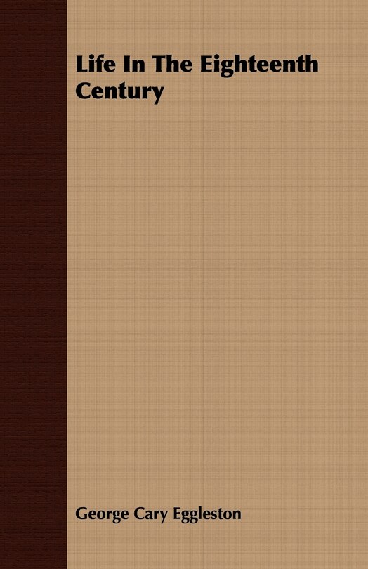Front cover_Life In The Eighteenth Century