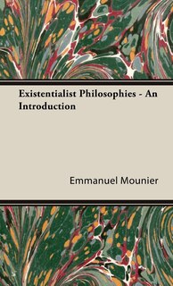 Couverture_Existentialist Philosophies - An Introduction