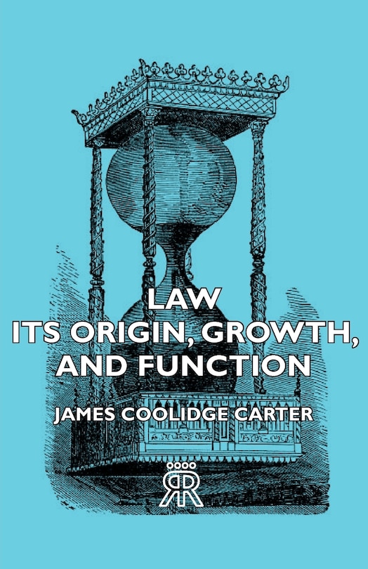 Couverture_Law - Its Origin, Growth, And Function