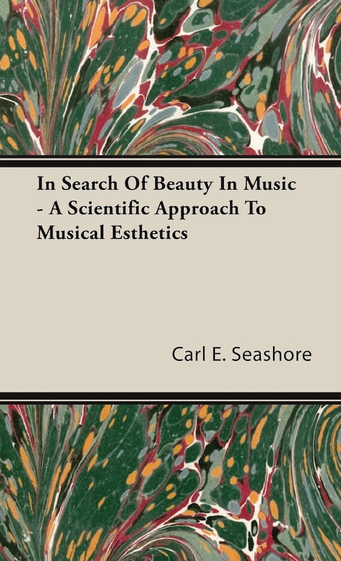 Couverture_In Search Of Beauty In Music - A Scientific Approach To Musical Esthetics