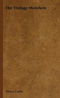 Couverture_The Vintage Mencken