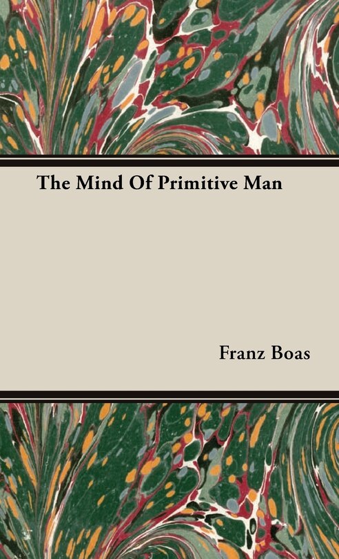 Front cover_The Mind Of Primitive Man