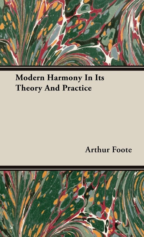 Couverture_Modern Harmony In Its Theory And Practice