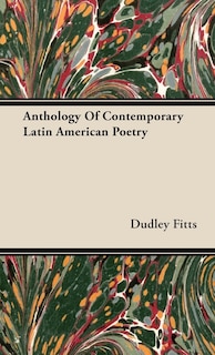 Front cover_Anthology Of Contemporary Latin American Poetry