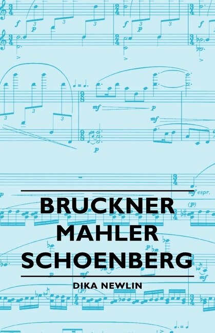 Front cover_Bruckner - Mahler - Schoenberg