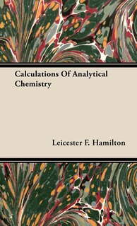 Couverture_Calculations of Analytical Chemistry