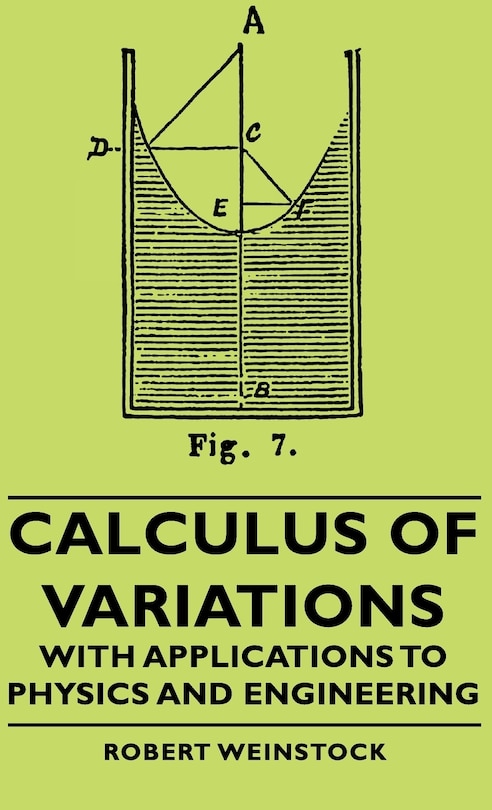 Couverture_Calculus of Variations - With Applications to Physics and Engineering
