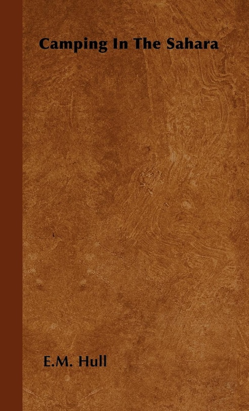 Front cover_Camping in the Sahara