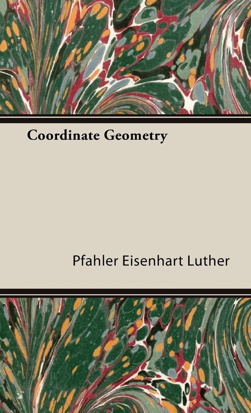 Front cover_Coordinate Geometry