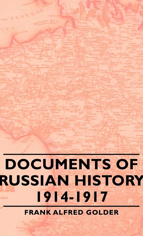 Front cover_Documents of Russian History 1914-1917