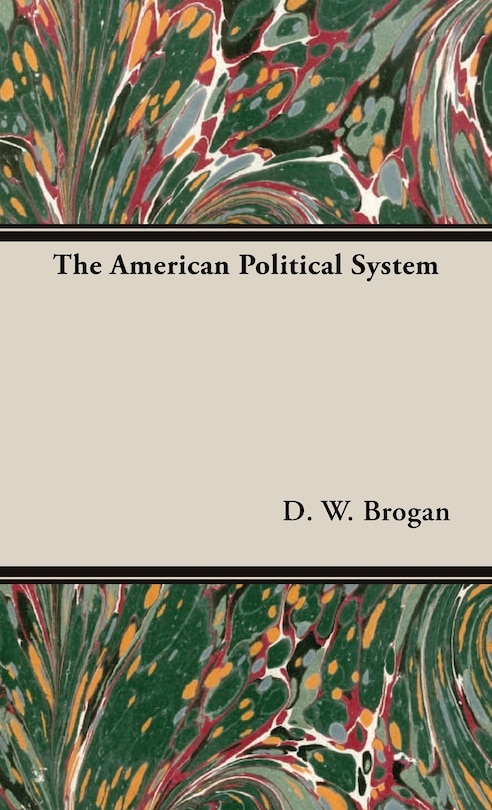Front cover_The American Political System