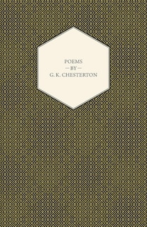 Front cover_Poems by G. K. Chesterton