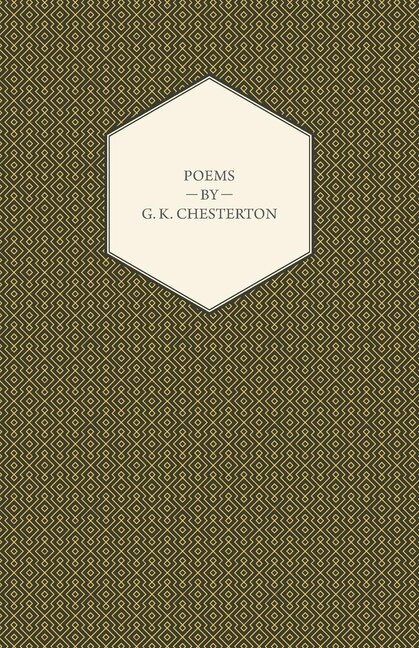 Front cover_Poems by G. K. Chesterton