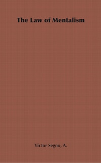 Front cover_The Law of Mentalism