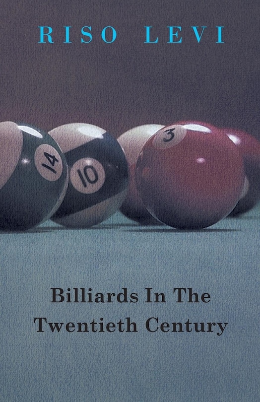 Front cover_Billiards in the Twentieth Century
