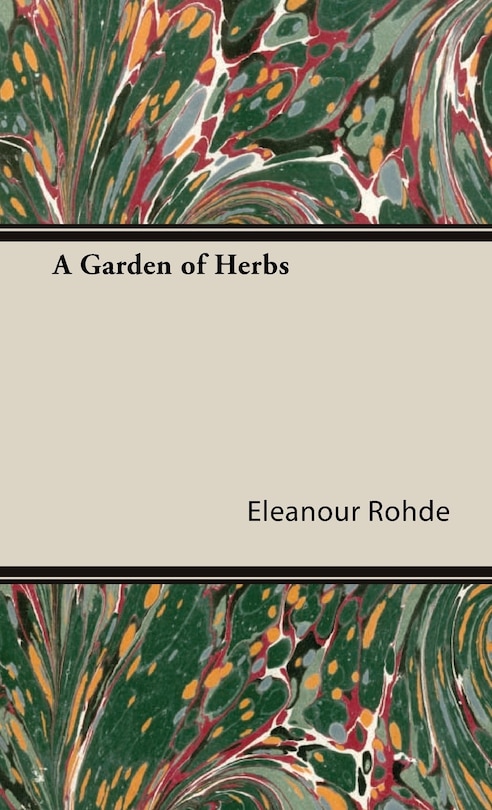 Couverture_A Garden of Herbs