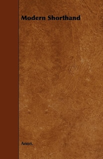 Front cover_Modern Shorthand