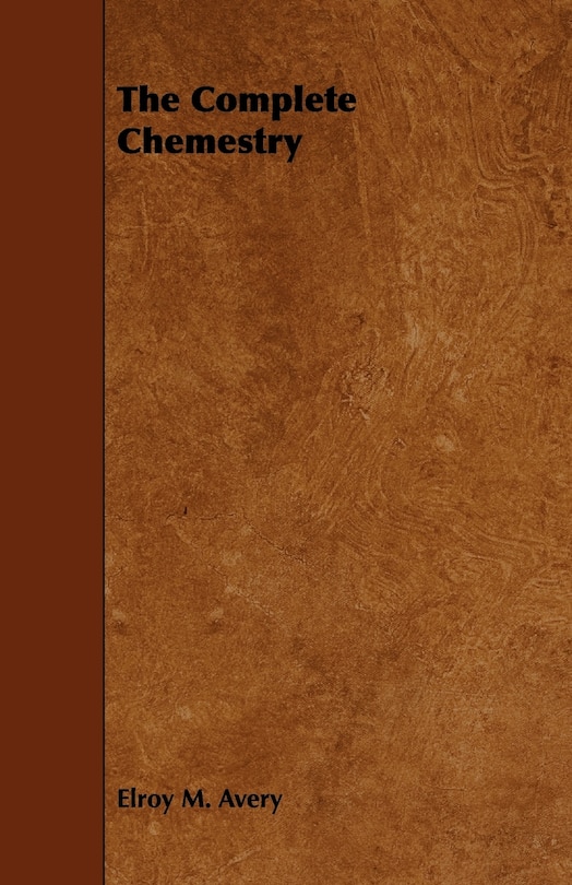 Couverture_The Complete Chemestry