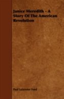 Front cover_Janice Meredith - A Story of the American Revolution