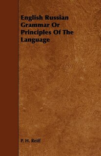 Front cover_English Russian Grammar Or Principles Of The Language