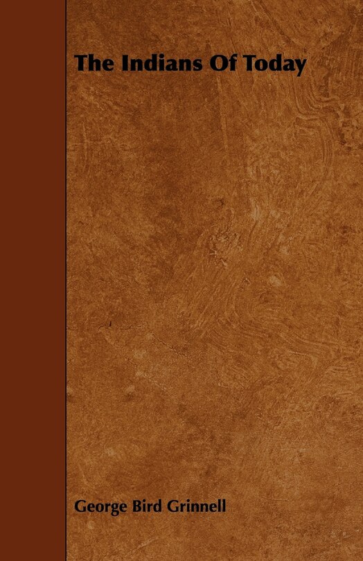 Front cover_The Indians Of Today