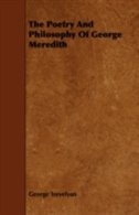 Front cover_The Poetry And Philosophy Of George Meredith