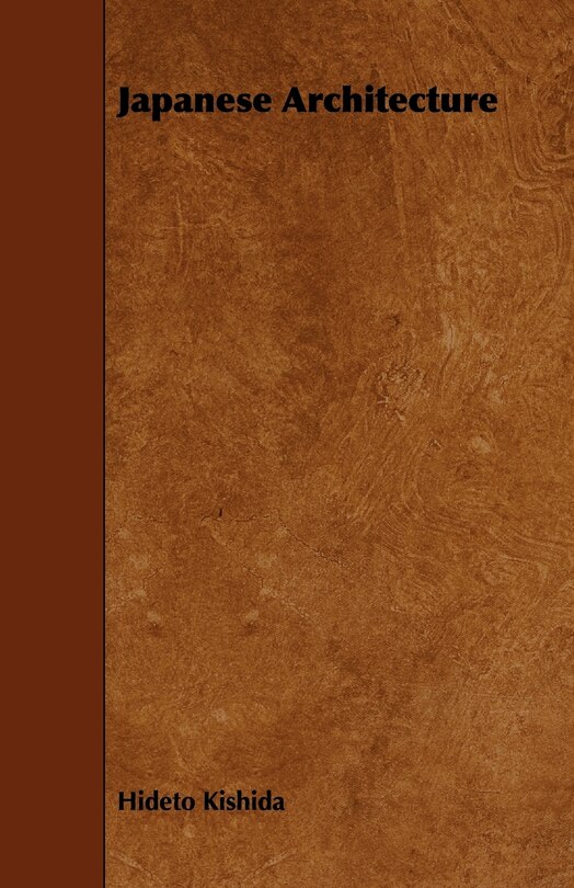 Front cover_Japanese Architecture