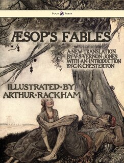 Front cover_Aesop's Fables - Illustrated by Arthur Rackham