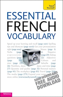 Front cover_Essential French Vocabulary