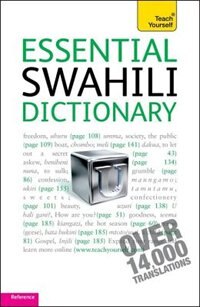 Front cover_Essential Swahili Dictionary