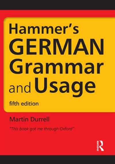 Hammer's German Grammar And Usage