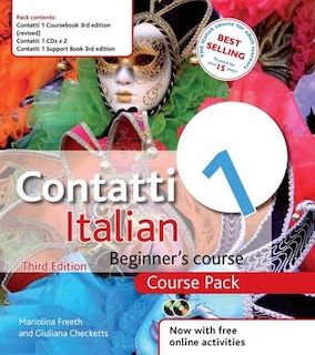 Contatti 1 Italian Beginner's Course 3rd Edition: Course Pack