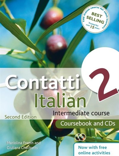 Contatti 2 Italian Intermediate Course 2nd Edition Revised: Coursebook And Cds