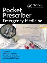 Couverture_Pocket Prescriber Emergency Medicine