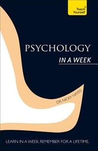 Couverture_Psychology In A Week