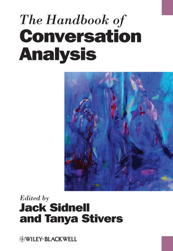 Front cover_The Handbook of Conversation Analysis