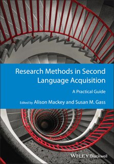 Front cover_Research Methods in Second Language Acquisition