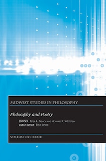 Front cover_Philosophy And Poetry, Volume Xxxiii