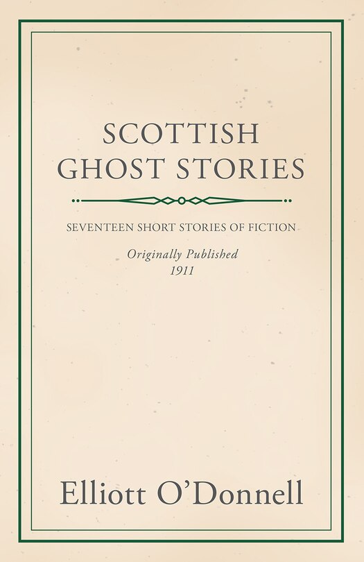 Front cover_Scottish Ghost Stories