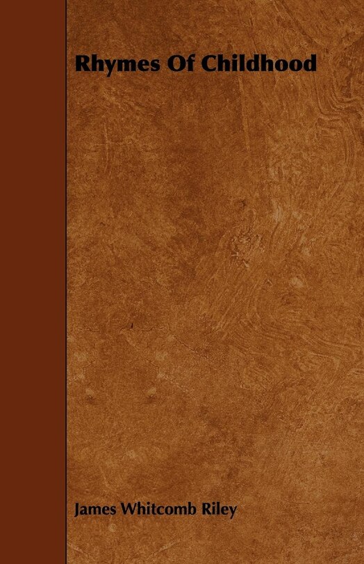 Front cover_Rhymes Of Childhood